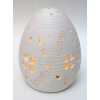 Uovo Ceramica Traforata con Led
