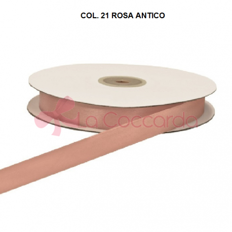 DOPPIO RASO ROSA ANTICO 3MM 50MT