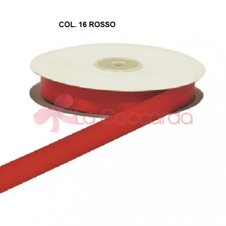 DOPPIO RASO ROSSO 6MM 50MT