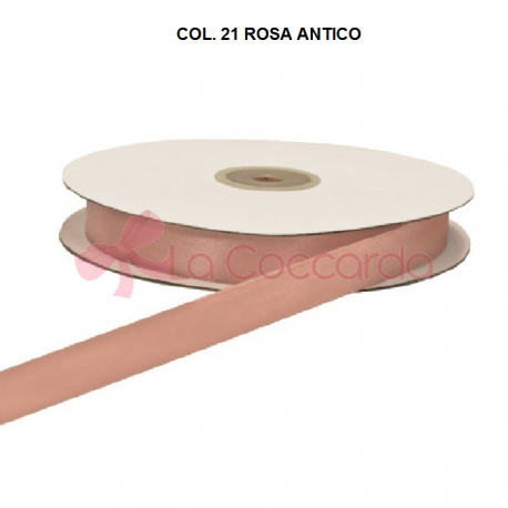 DOPPIO RASO ROSA ANTICO 6MM 50MT