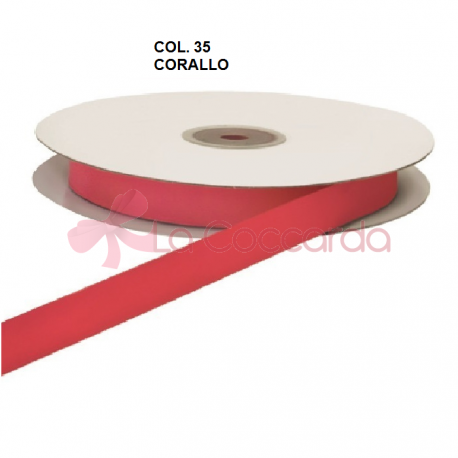 DOPPIO RASO CORALLO 6MM 50MT