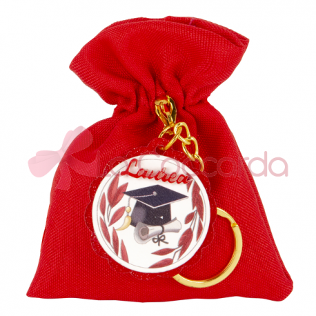 CLIP BAG P/CHIAVI LAUREA CM.8X10 CONF. 12 PZ