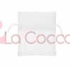 SACCHETTO STOFFA BIANCO 8×10 CM CONF. 12 PZ