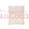 SACCHETTO STOFFA PANNA 8×10 CM CONF. 12 PZ