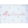 SACCHETTO STOFFA CELESTE 8×10 CM CONF. 12 PZ