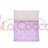 SACCHETTO STOFFA LILLA 8×10 CM CONF.12 PZ