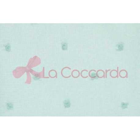 SACCHETTO STOFFA VERDE 8×10 CM CONF 12 PZ