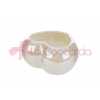 CANDELA SOIA CUORE PORCELLANA BIANCA 11x10xh.5,5CM C/SHOPPER
