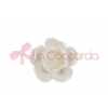 CANDELA ROSA PORCELLANA BIANCA 10,5×10,5xh.6,5CM