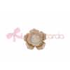 CANDELA ROSA PORCELLANA BEIGE 8,5×8,5xh.5,5CM