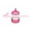 CANDELA PROFUMATA COL.FUCSIA 10,5xh.13CM C/SHOPPER