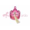 CANDELA PROFUMATA COL.FUCSIA 10,5xh.13CM C/SHOPPER