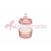 CANDELA PROFUMATA COL.ROSA ANTICO 10,5xh.13CM C/SHOPPER