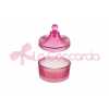 CANDELA PROFUMATA COL.FUCSIA 6,5xh.9CM C/SHOPPER