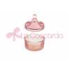 CANDELA PROFUMATA COL.ROSA ANTICO 6,5xh.9CM C/SHOPPER