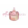 CANDELA PROFUMATA COL.ROSA ANTICO 6,5xh.9CM C/SHOPPER