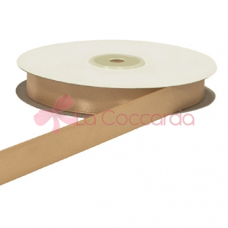 DOPPIO RASO NOCCIOLA 25MM 50MT