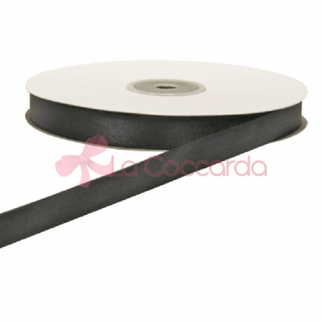 DOPPIO RASO NERO 40MM 50MT