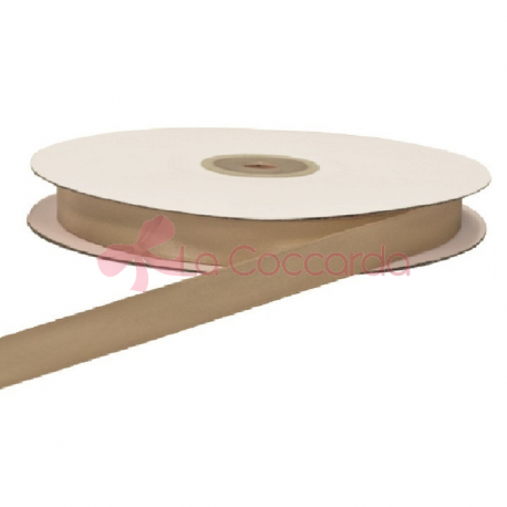DOPPIO RASO TORTORA 40MM 50MT