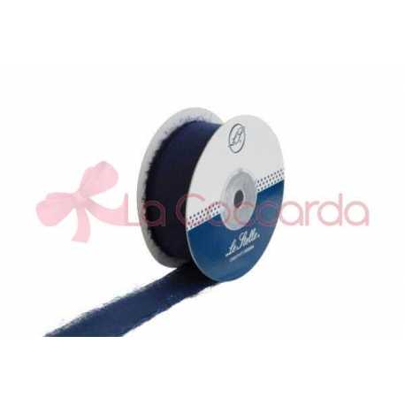 NASTRO CHIFFON 2,5 CM x 20 MT BLU
