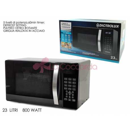 FORNO MICROONDE COMBINATO 800W