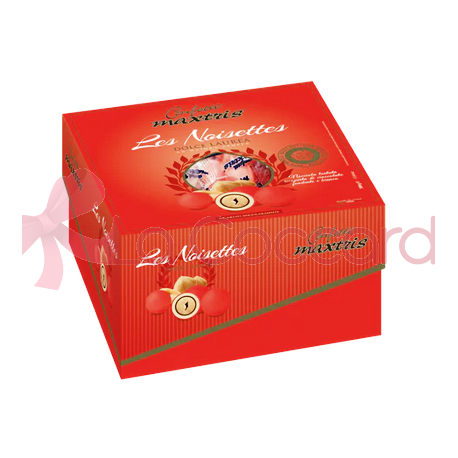 Vassoio Dolce Laurea Les Noisettes Rosso
